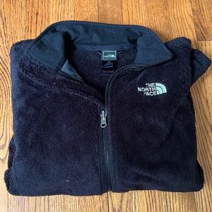 Black North Face Osito Jacket - Size L